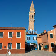 Burano's leaning tower