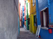 Calle in Burano's Terranova Quartier