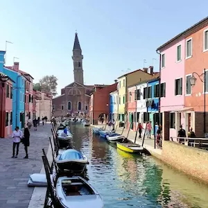 Mezza giornata Murano Burano da San Marco pomeriggio